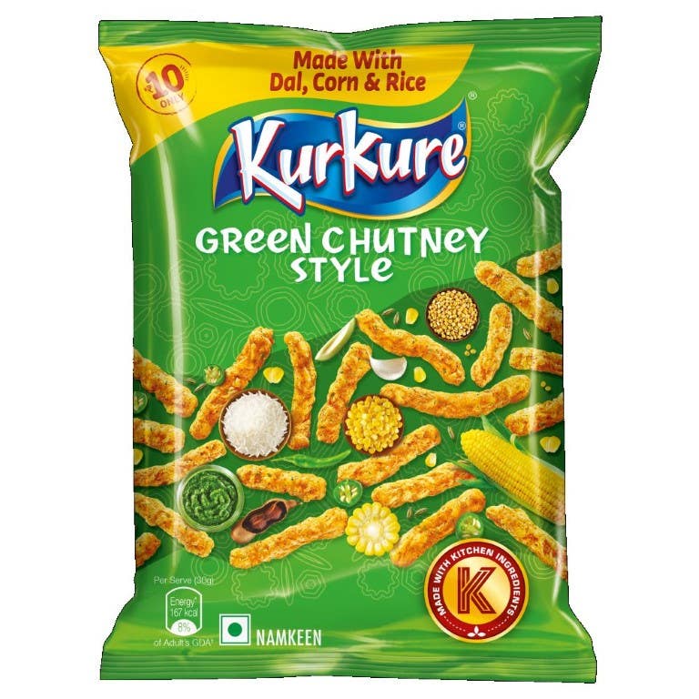 Kurkure Green Chutney Style Sticks Pch 42G