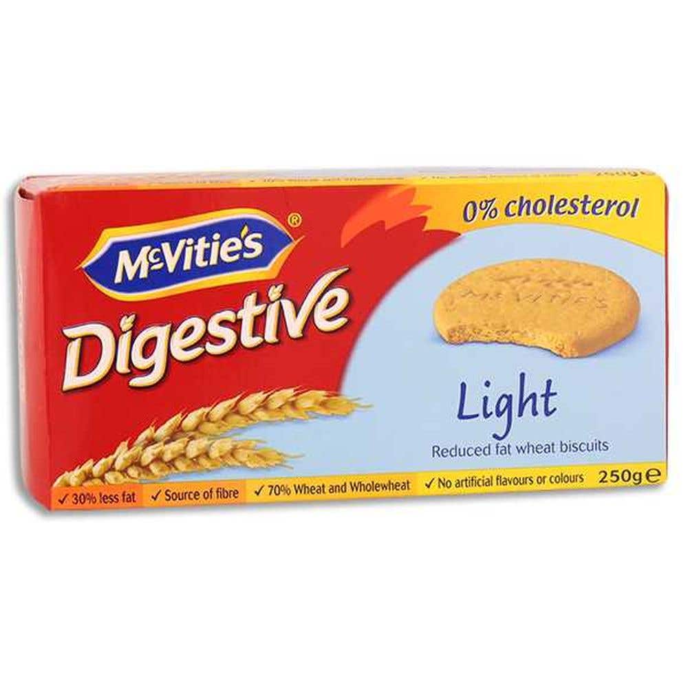 Mcvities Digestive Light Biscuit 250G