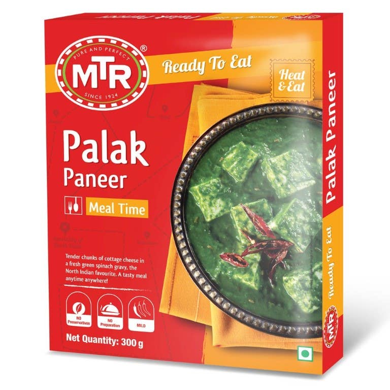 Mtr Palak Panner Pack 300G
