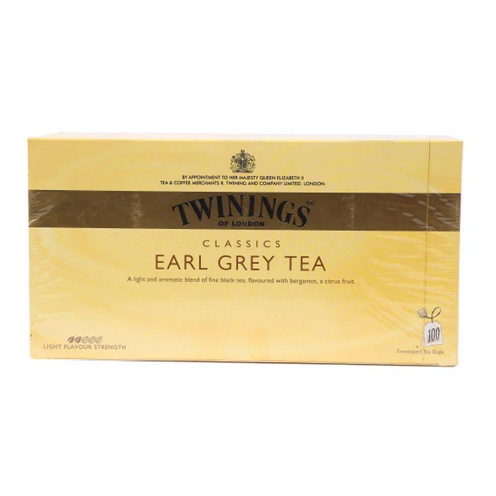 Twinnings Earl Grey Tea Bag Box 100S