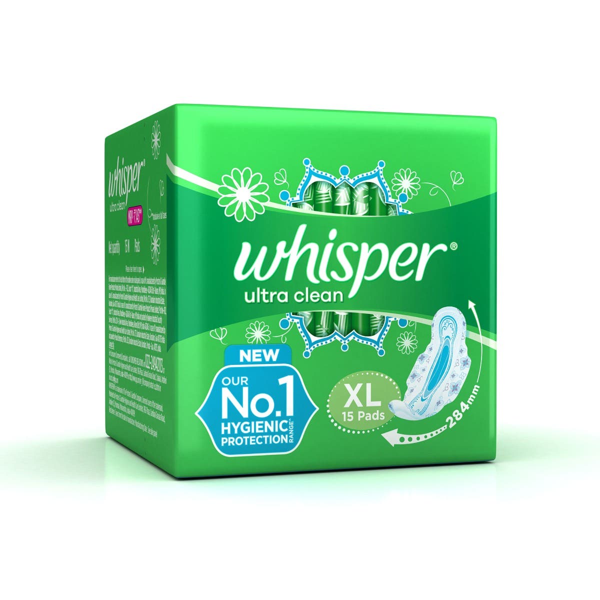 Whisper Ultra Wings Sanitary Pad 15'S