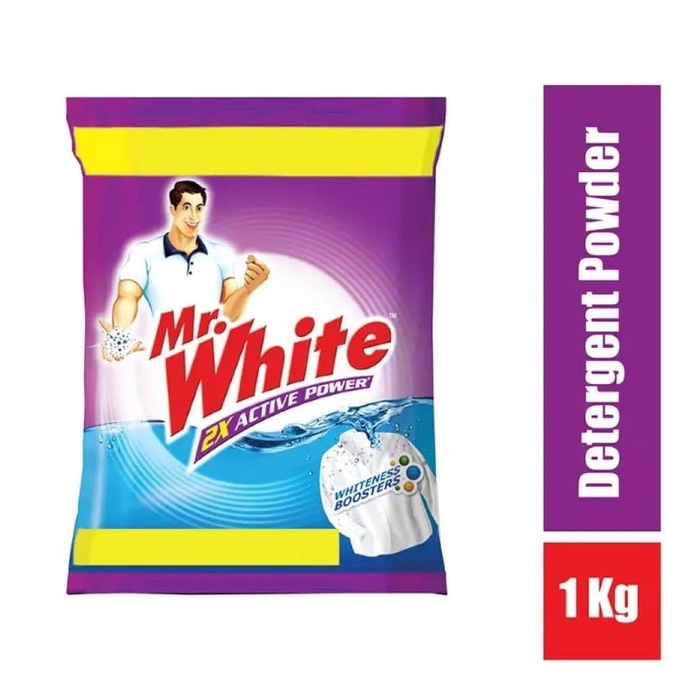 Mr White Detergent Powder 750G