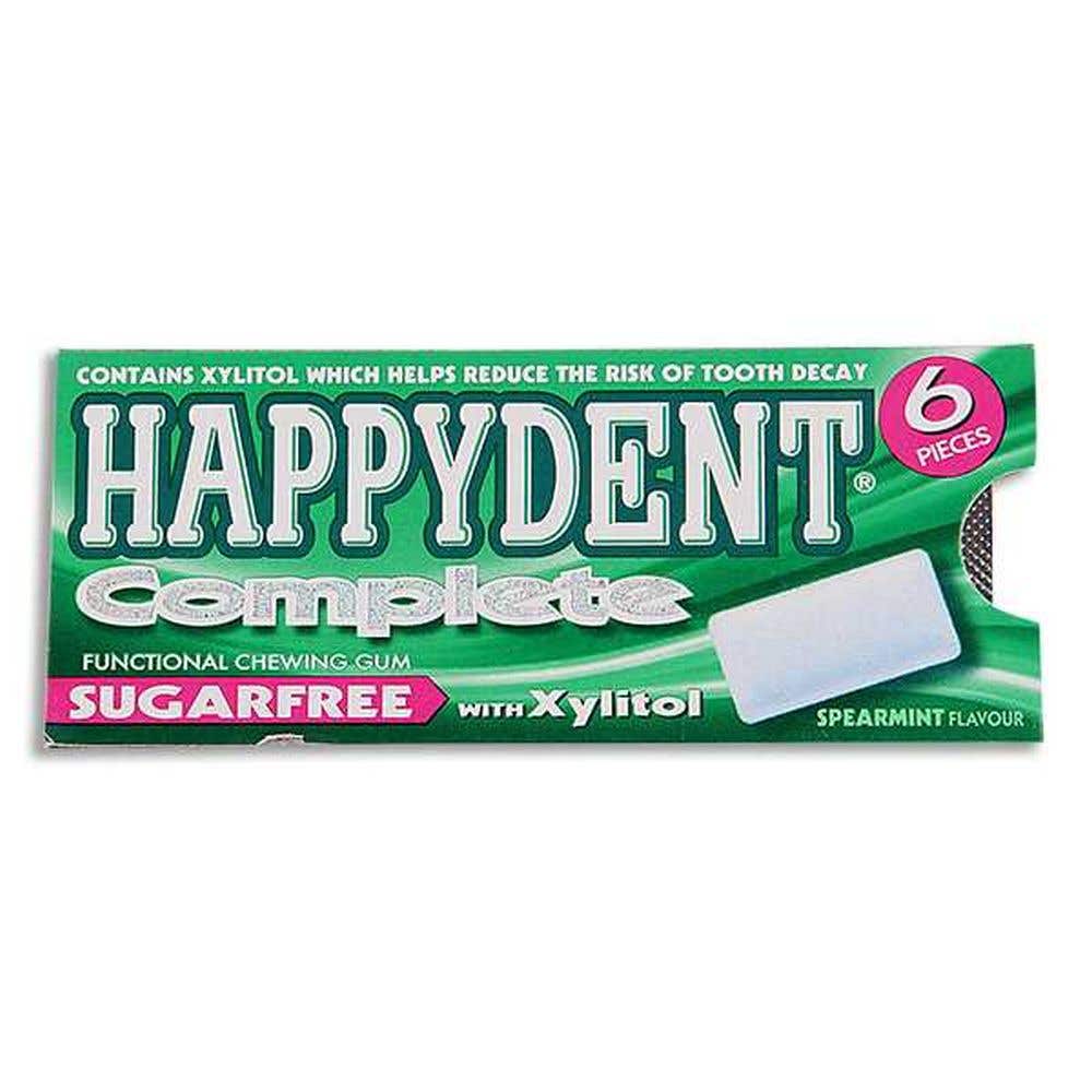 Happydent White Xylitol Sugarfree Spearmint Chewing Gum 4.4G