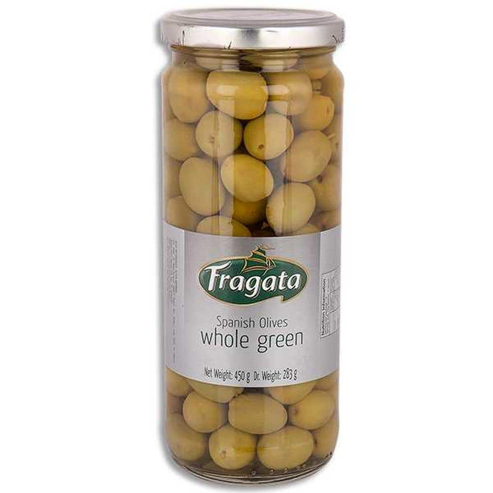 Fragata Plain Greeen Olives 450G