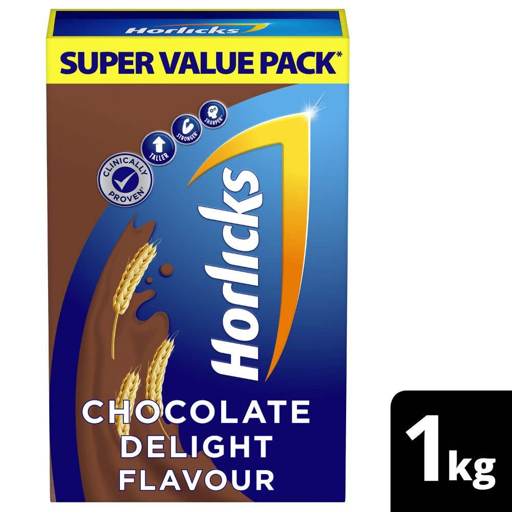 Horlicks Health & Nutrition Drink Chocolate Carton 1 Kg