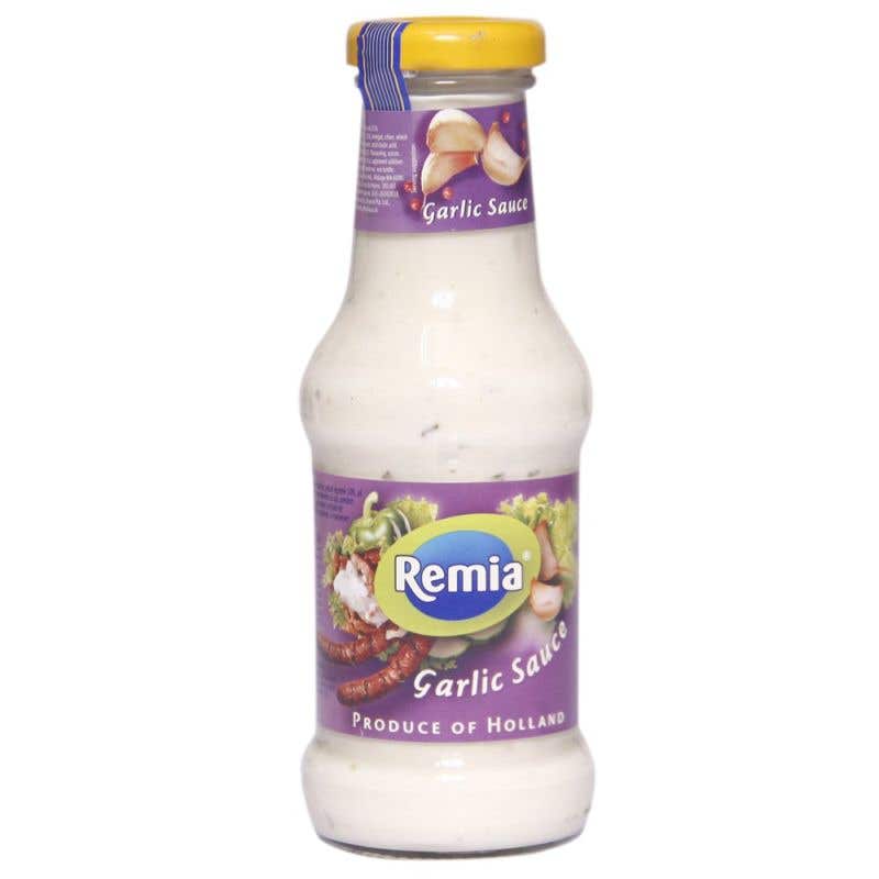 Remia Garlic Sauce Bottle 250Ml