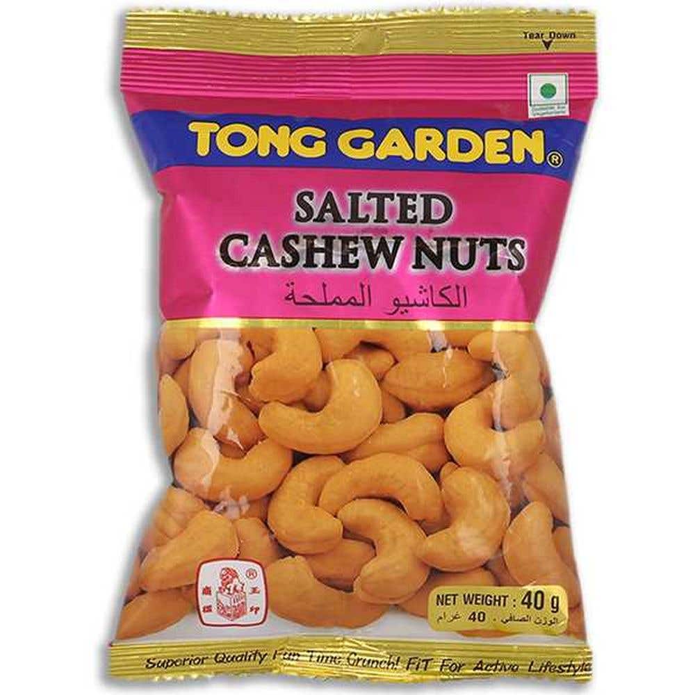 Tong Garden Salted Cashew Nuts 40G