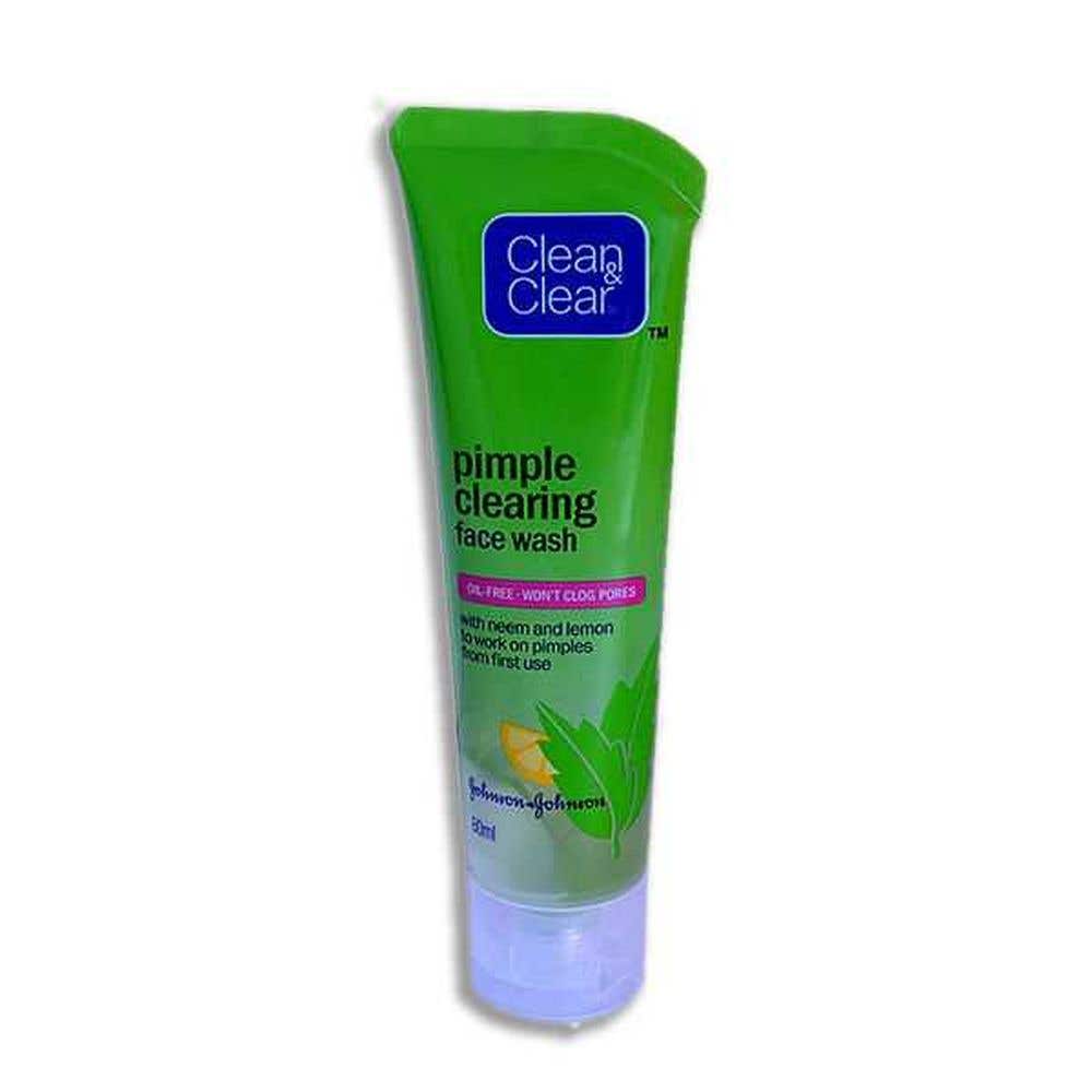 Clean & Clear Pimple Clrng Face Wash Tube 80G