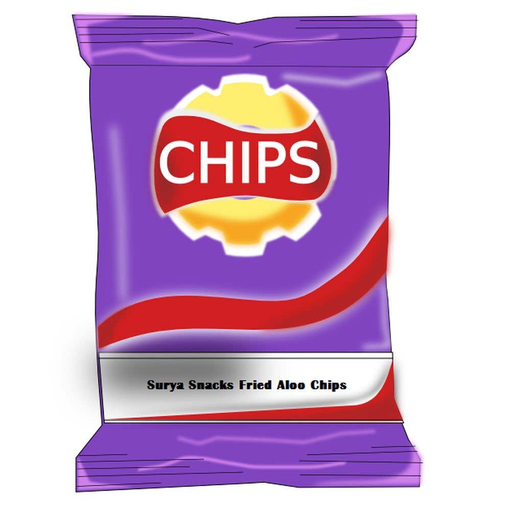 Surya Fried Potato Chips Pouch 200G