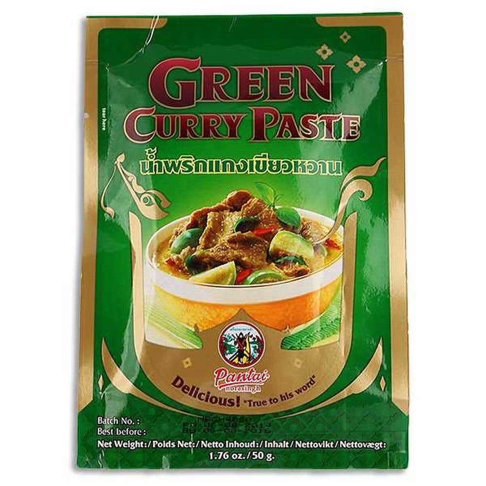 Pantai Green Curry Paste Pouch 50G