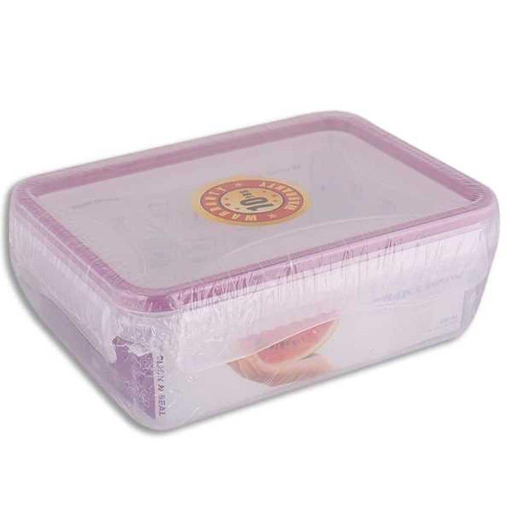 Princeware Just Click N Seal Rectangular Packaging Container 490Ml