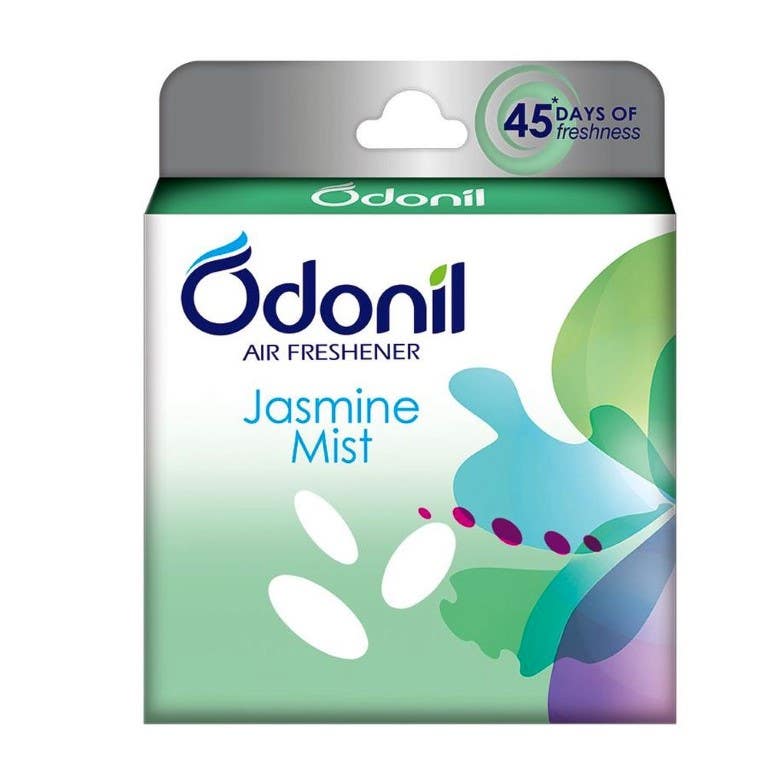 Odonil Jasmine Mist Air Freshener Block 75G