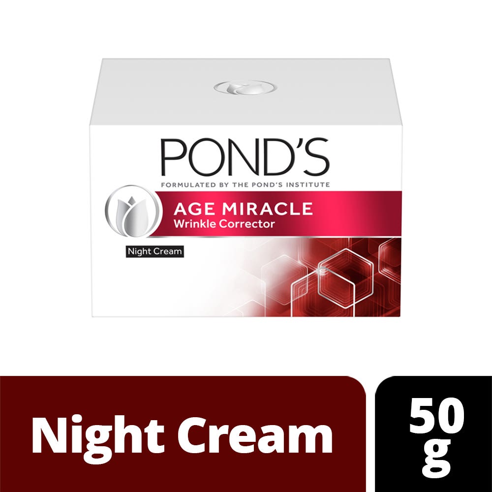 Pond’S Age Miracle Wrinkle Corrector Night Cream 50 G