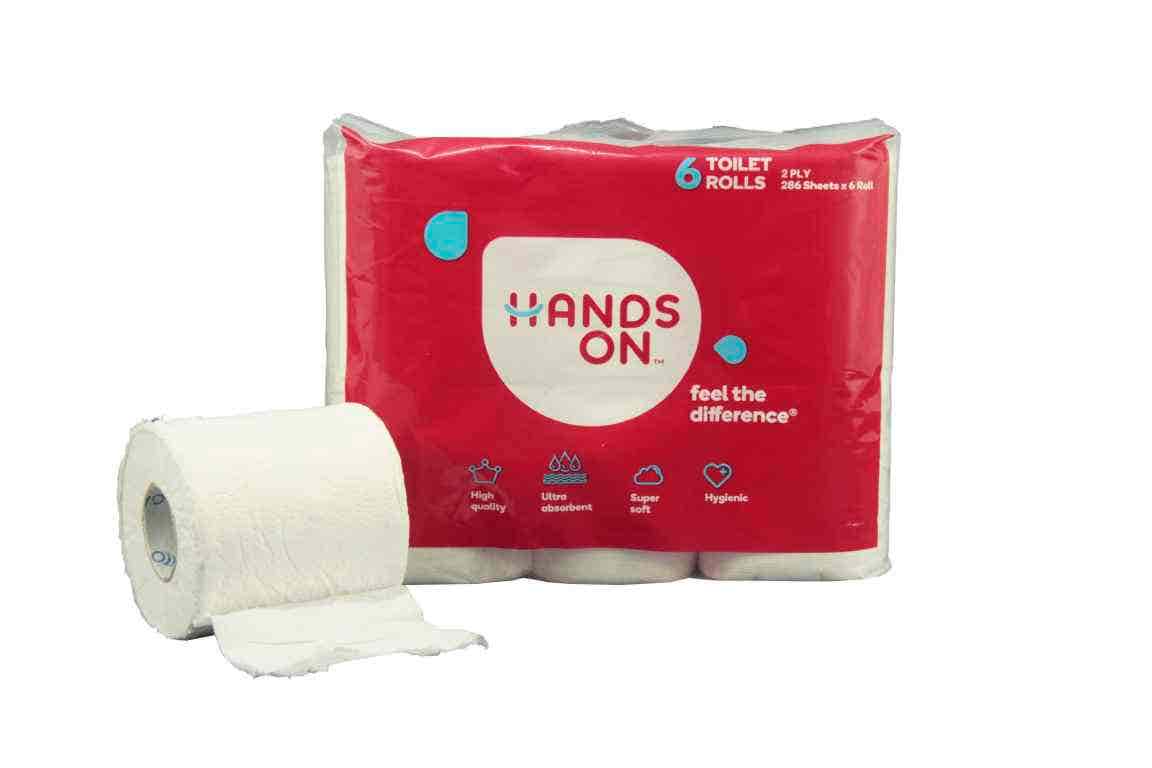 Handson  Toilet Roll 2Ply 6U