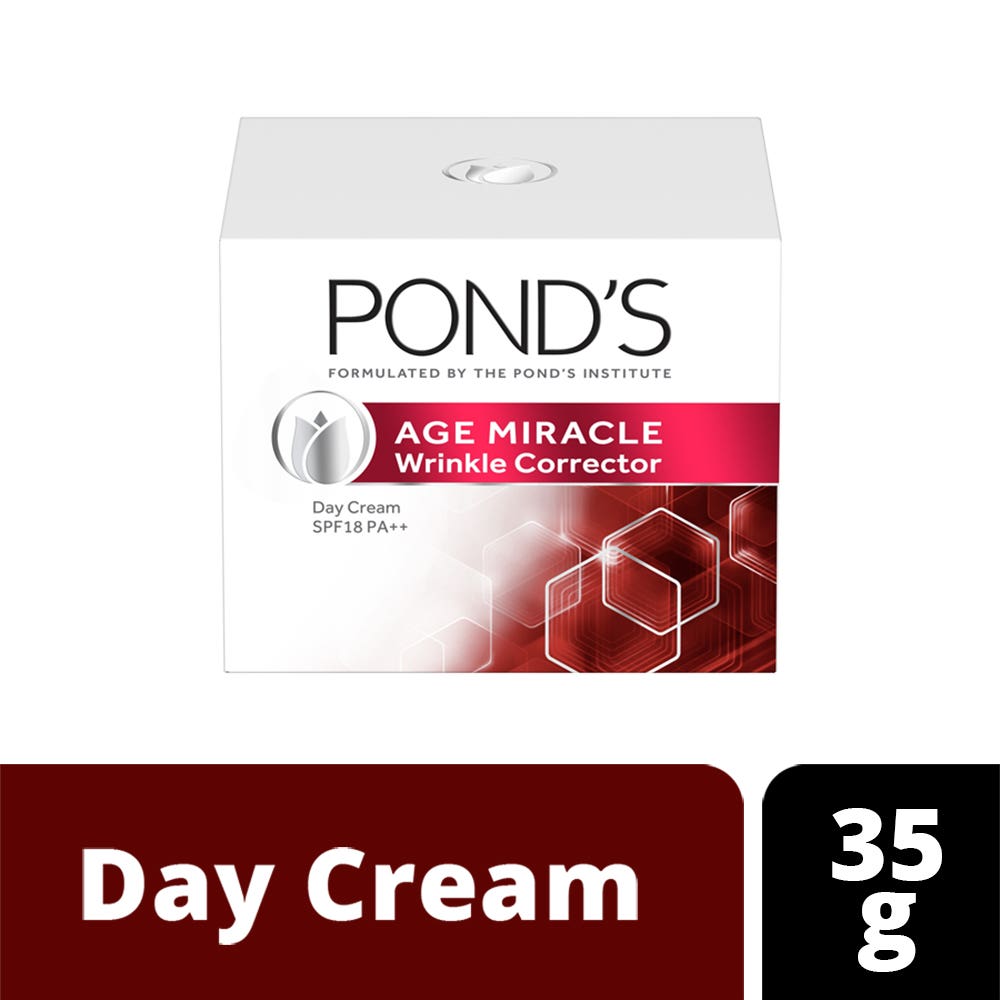 Pond'S Age Miracle Wrinkle Corrector Spf 18 Pa++ Day Cream 35 G