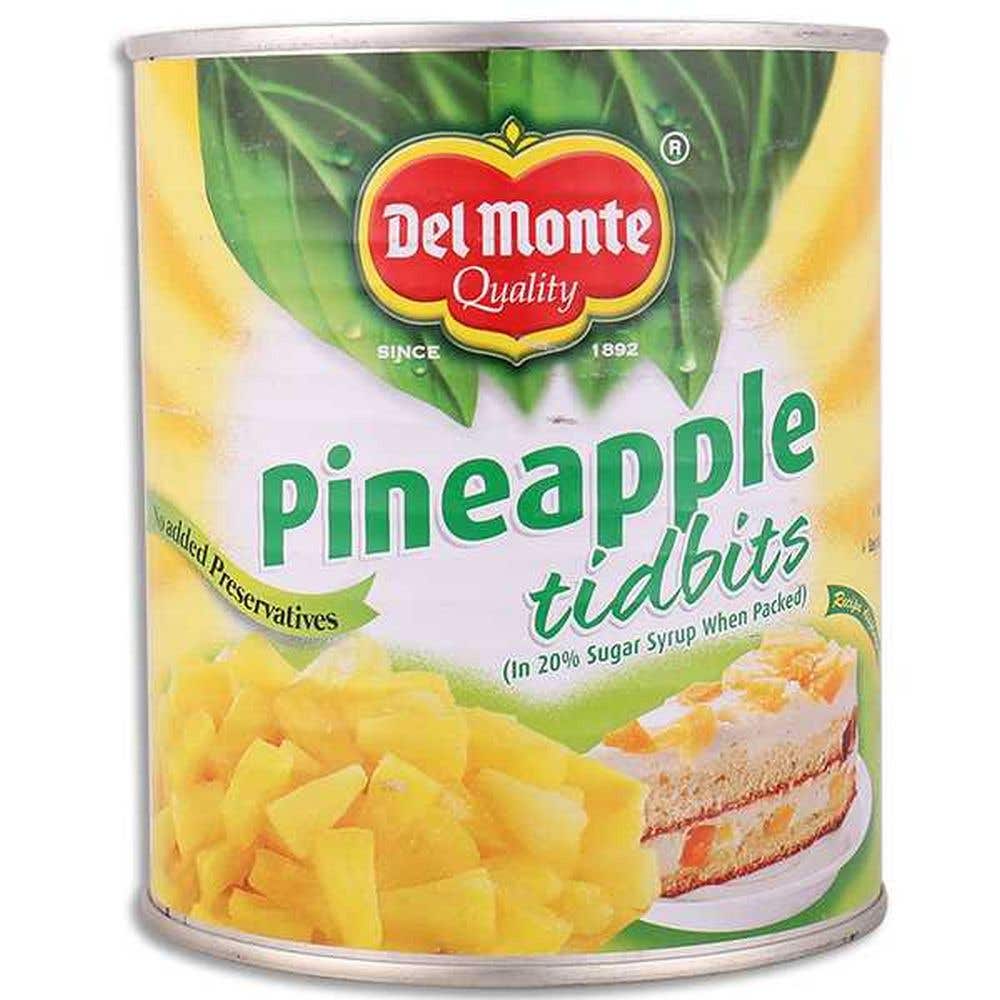Del Monte Pineapple Tidbits 850G
