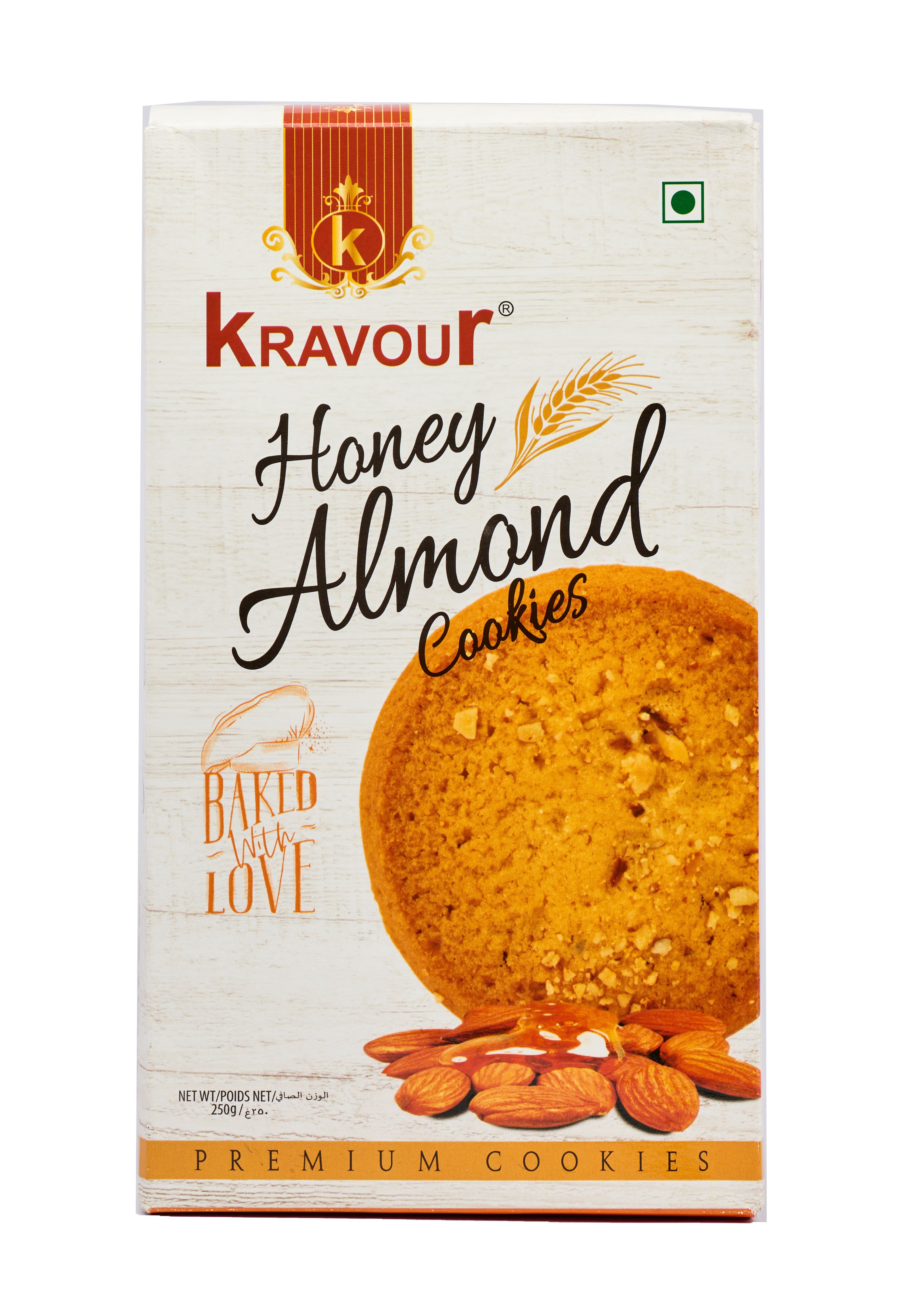 Kravour Honey Almond Cookies 250G