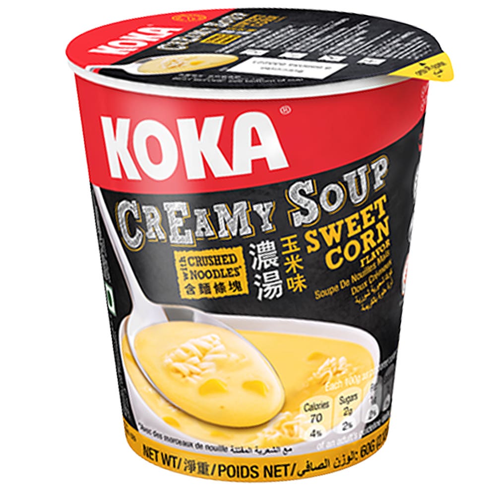 Koka Cup Soup Creamy Sweet Corn 60G