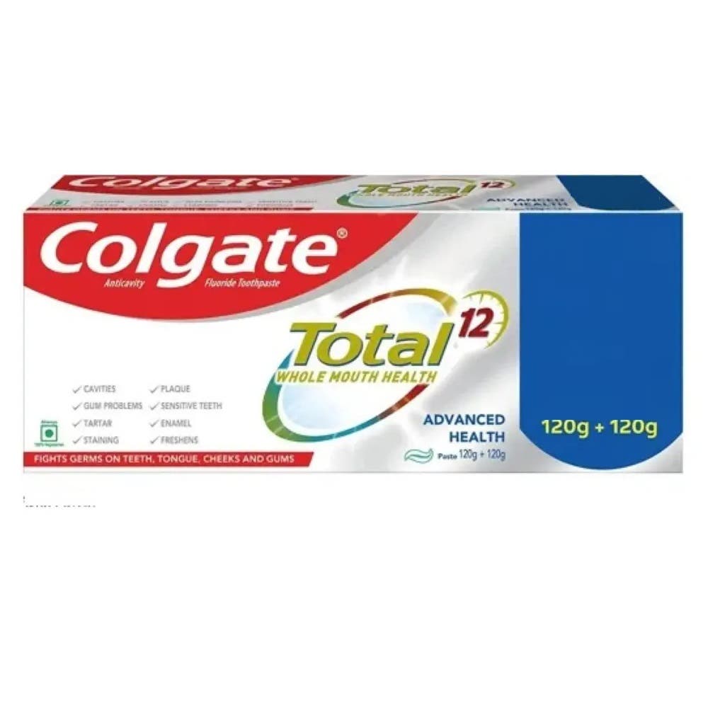 Colgate Total Whole Mouth Health Antibacterial Toothpaste 240gm (Advanced Health Saver Pack )