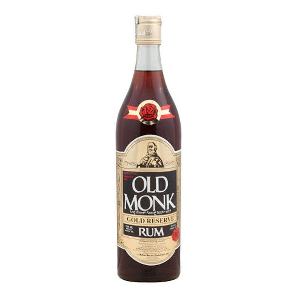 Old Monk Gold Reserve Rum 375 Ml