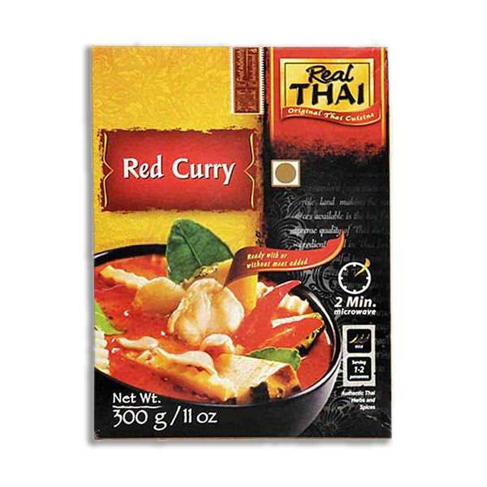 Real Thai Red Curry With Vegetable Pouch 300G
