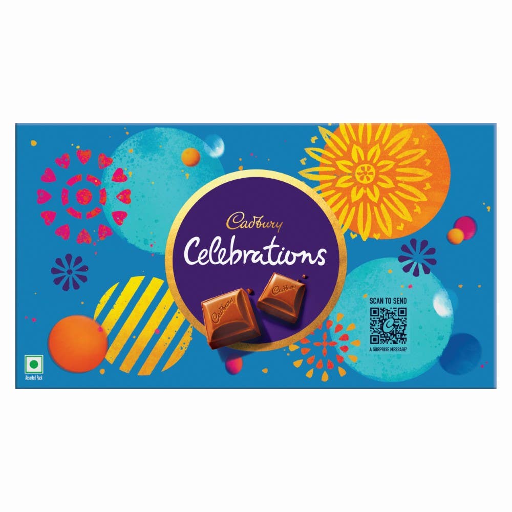 Cadbury Celebrations Assorted Chocolate Gift Pack, 130.9gm