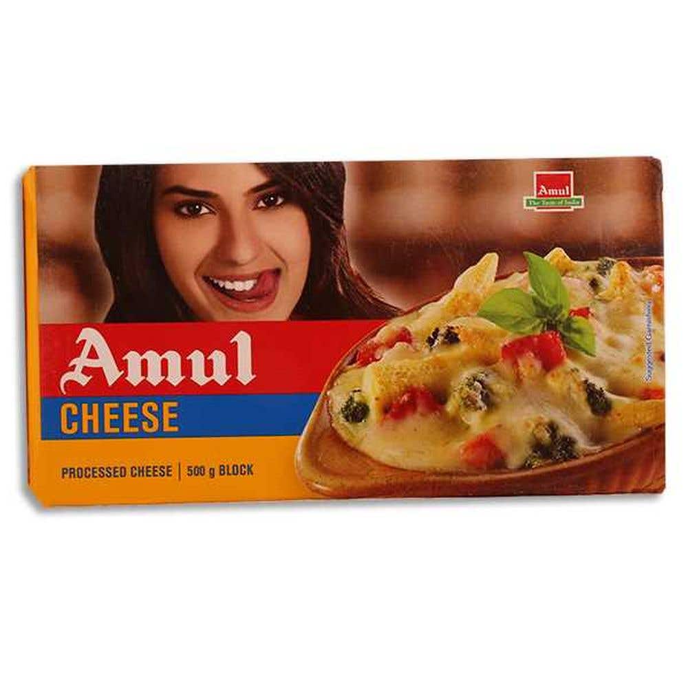 Amul Cheese Block Packet 500G
