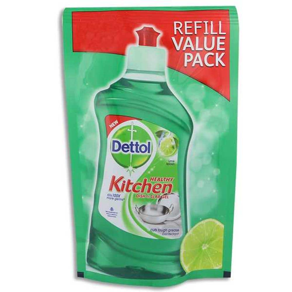 Dettol Healthy Kitchen Dish And Slab Refill Gel 130Ml