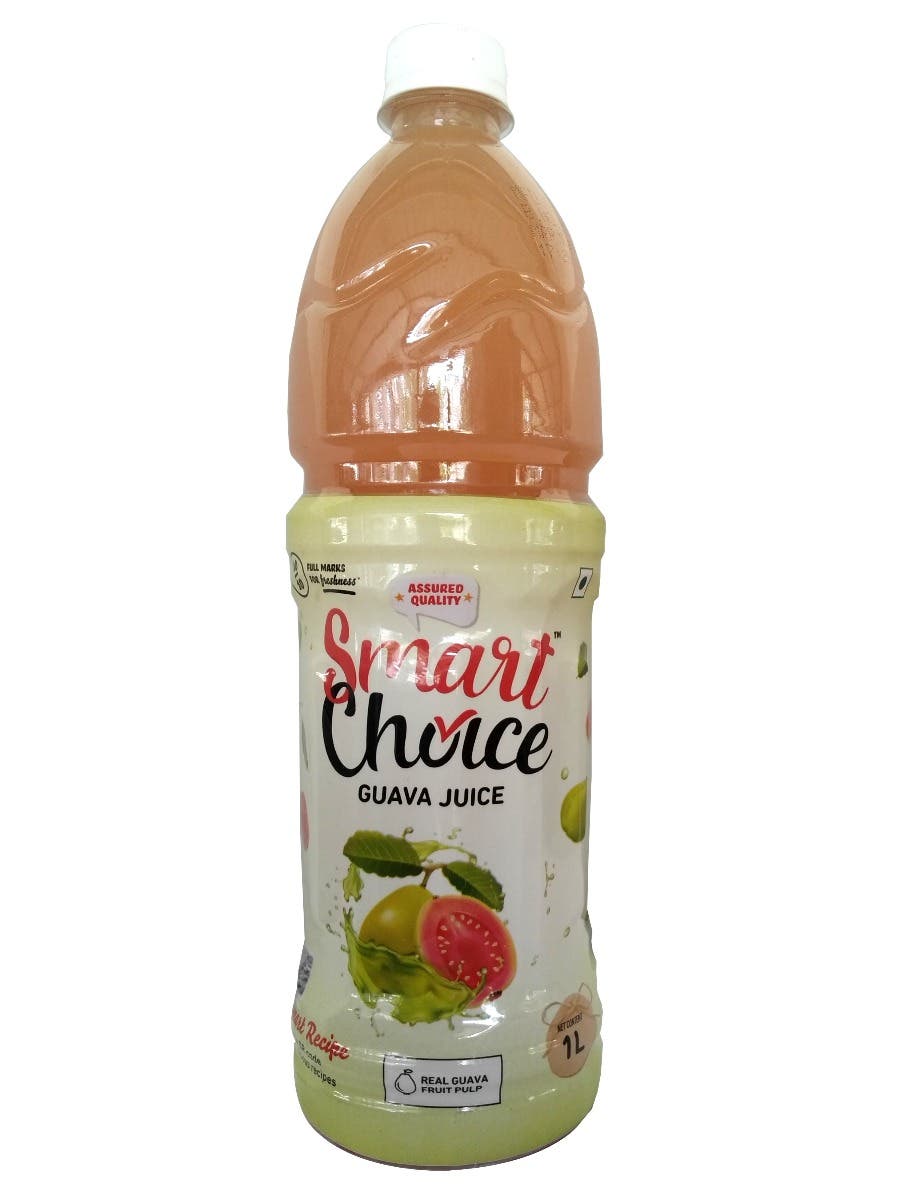 Spencer'S Smart Choice - Guava Juice Pet Botlle 1L