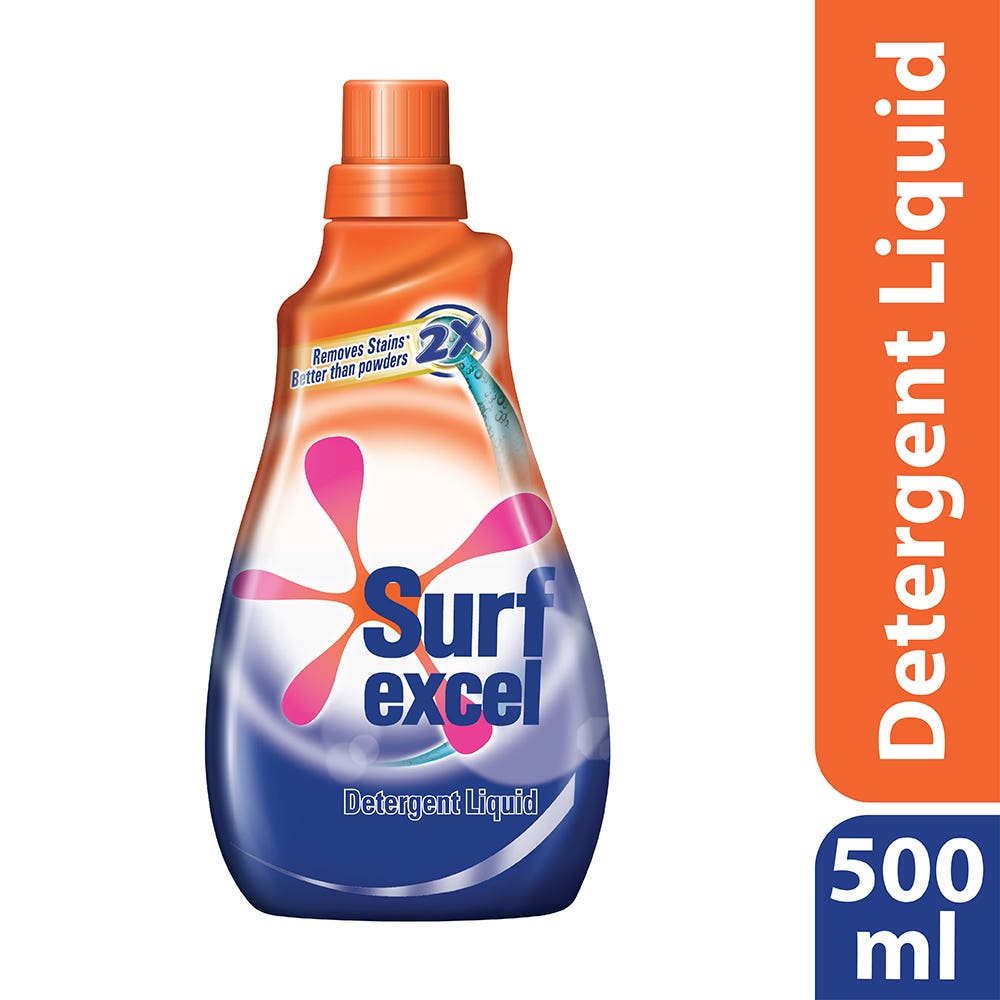 Surf Excel Detergent Liquid Bottle 500Ml