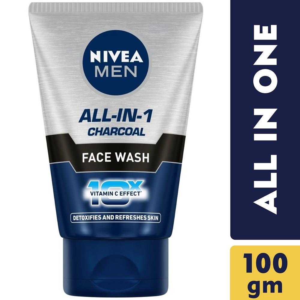 Nivea Men All-In-1 Face Wash Tube 100G