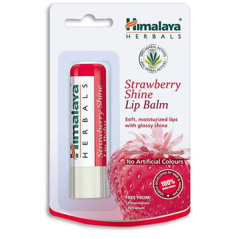 Himalaya Strawberry Shine Lip Care - 4.5Gm