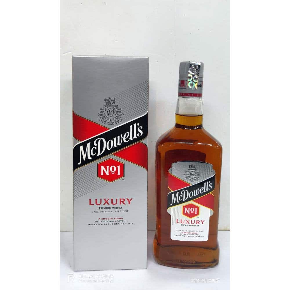 Mcdowells No.1 Luxury Premium Whisky   750 Ml