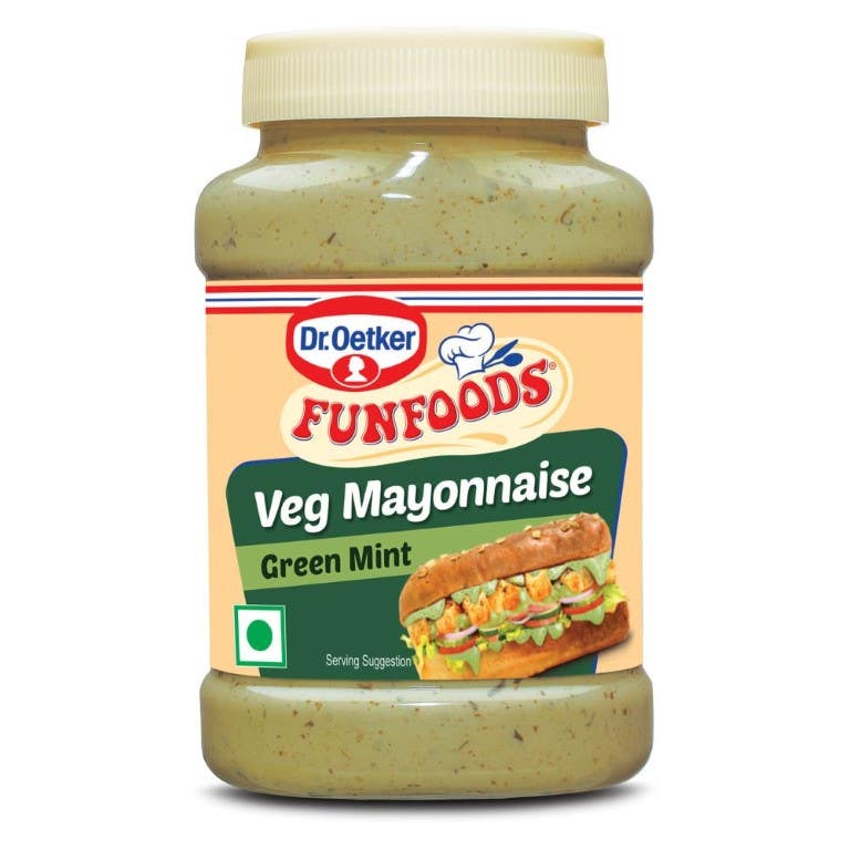 Fun Foods Mint Eggless Mayonnaise Pet Bottle 250G