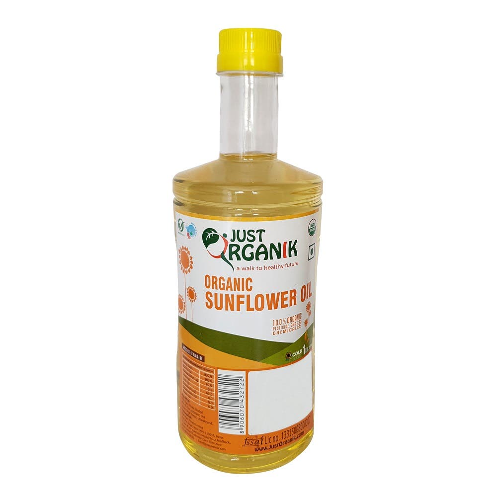 Just Organik Sunflower Oil 1L