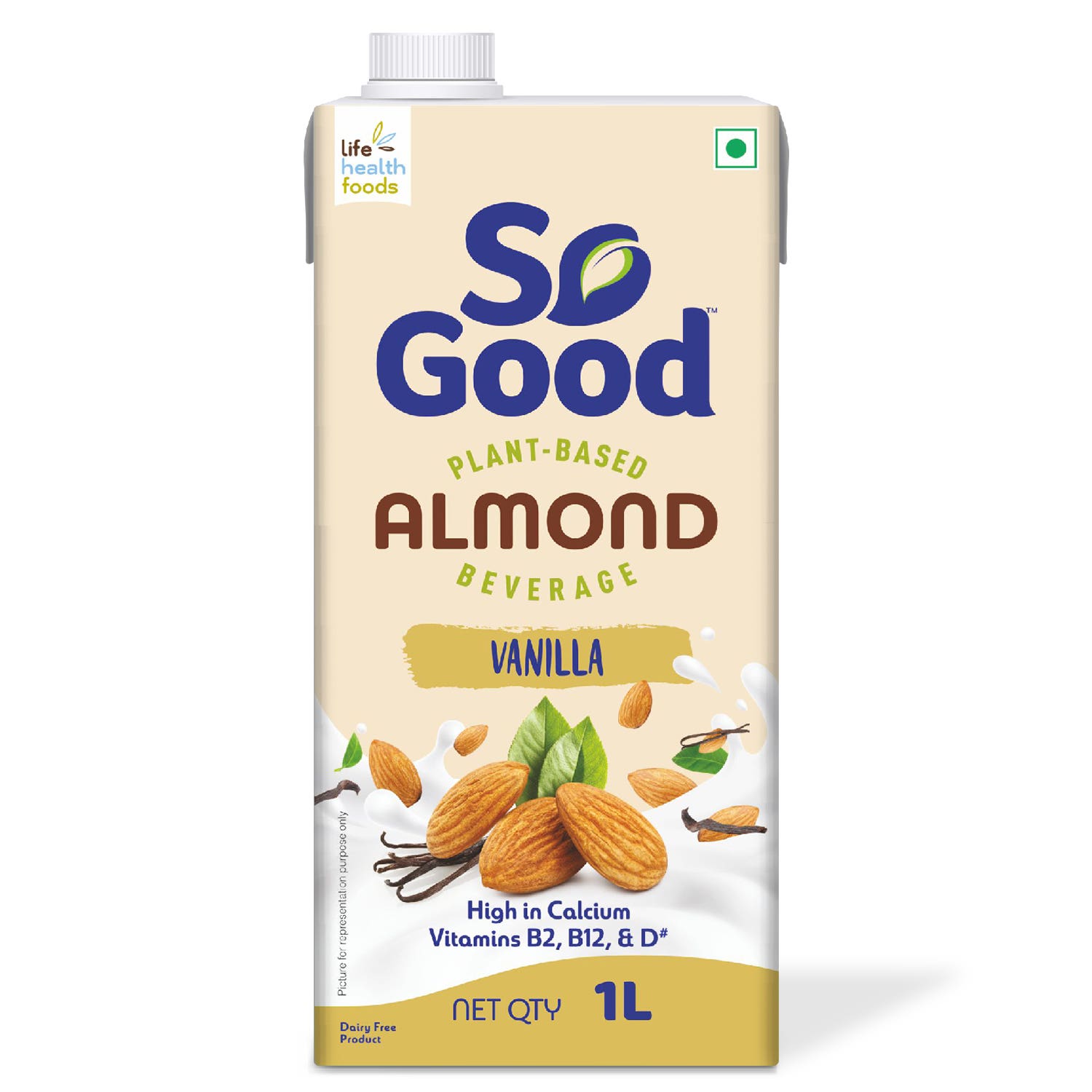 So Good Almond Fresh Vanila Milk 1000Ml Tet