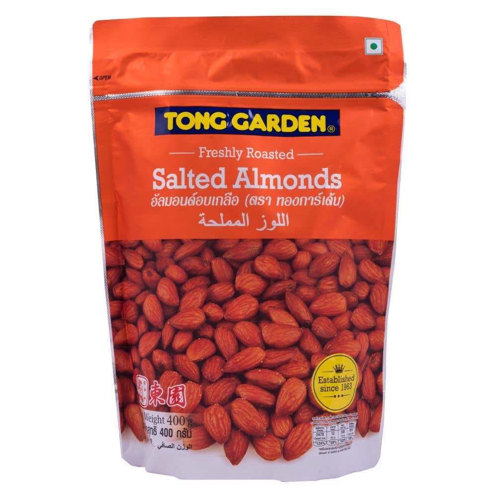 Tong Garden Salted Almond 400G