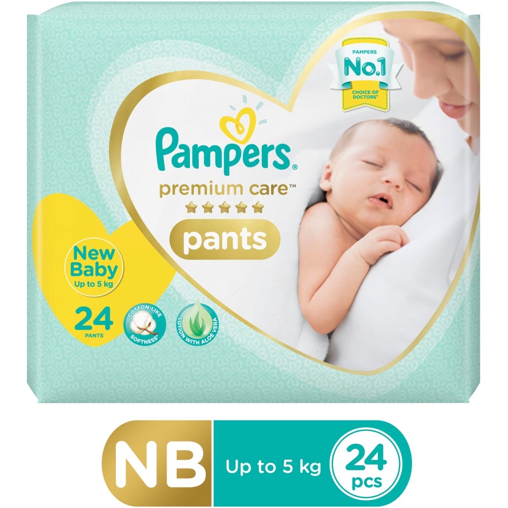 Pampers Premium Care Pants New Born Xs 24S