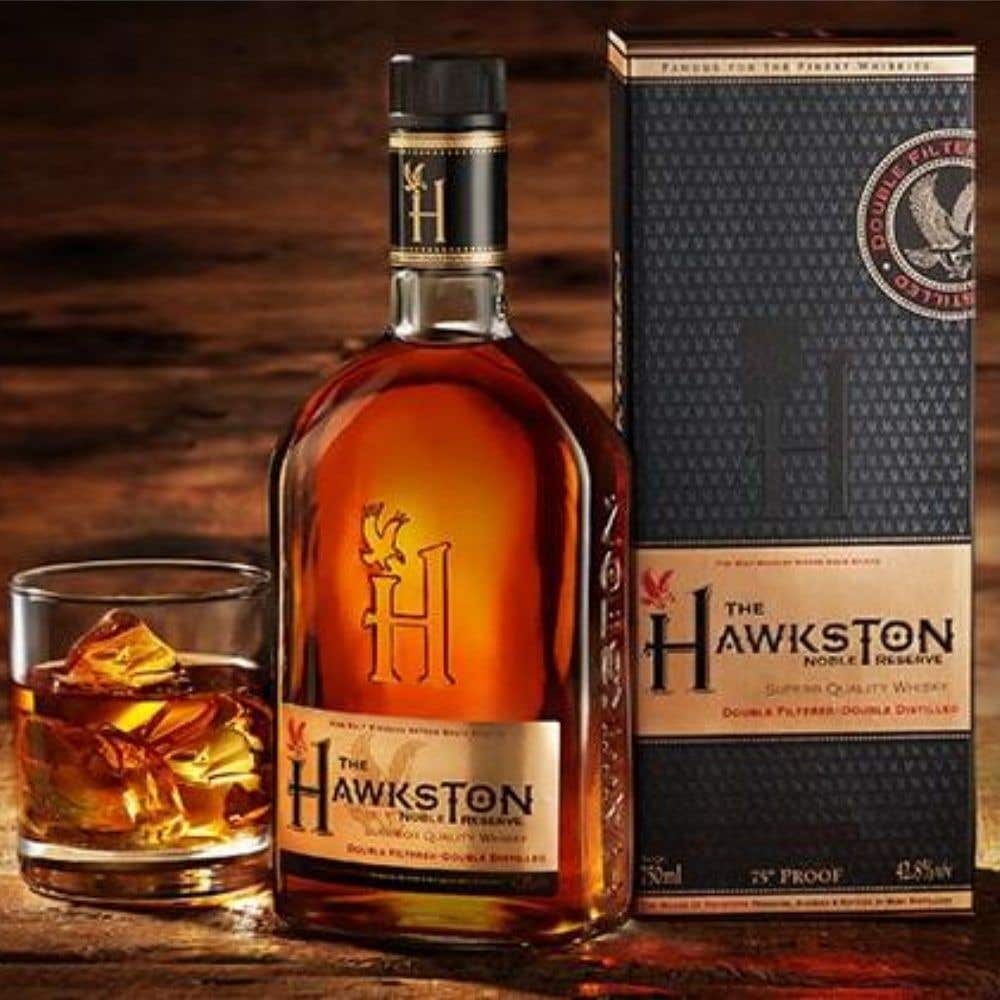 Hawkston Noble Reserve Superior Quality Whisky  750 Ml