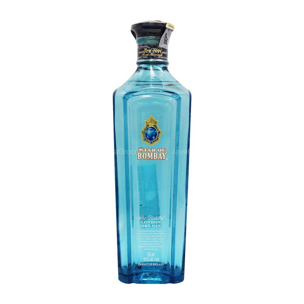 Star Of Bombay New Distilled London Dry Gin 750 Ml