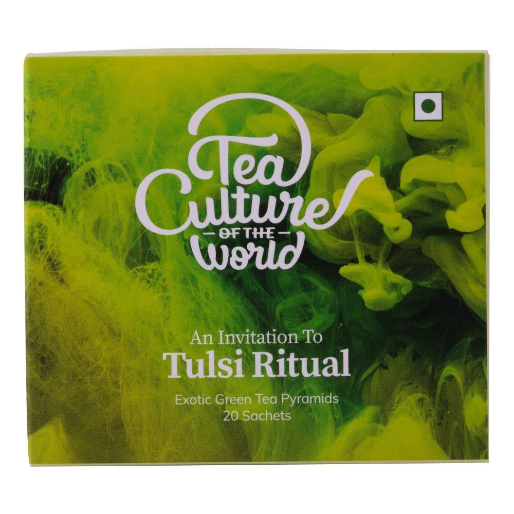 Tea Culture Of World Tulsi Tea 20 Tea Bags 40G