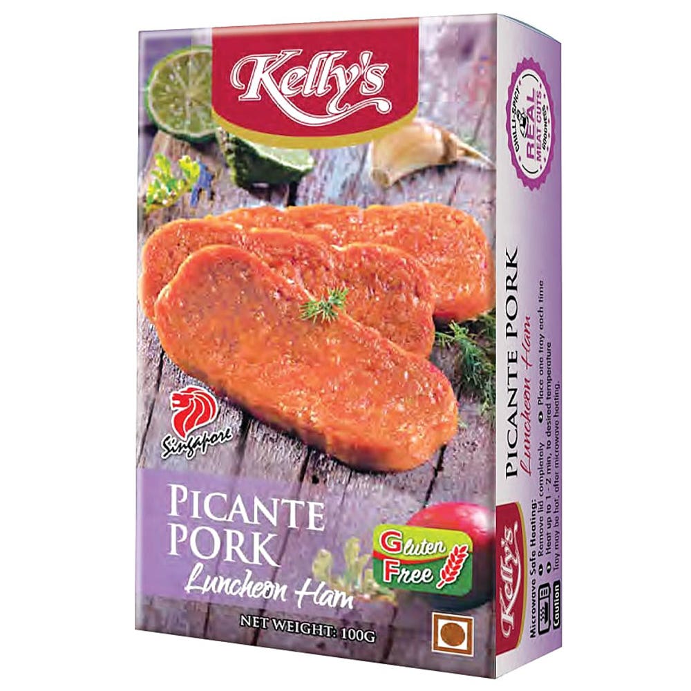 Kellys Luncheon Ham Picante 100G