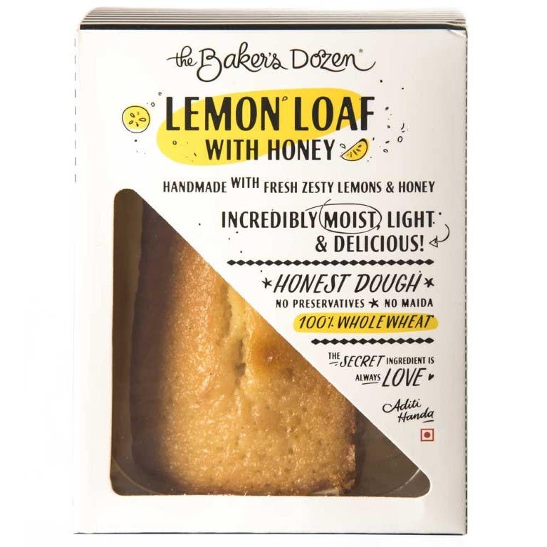 The Bakers Dozen Lemon Loaf With Honey 185G