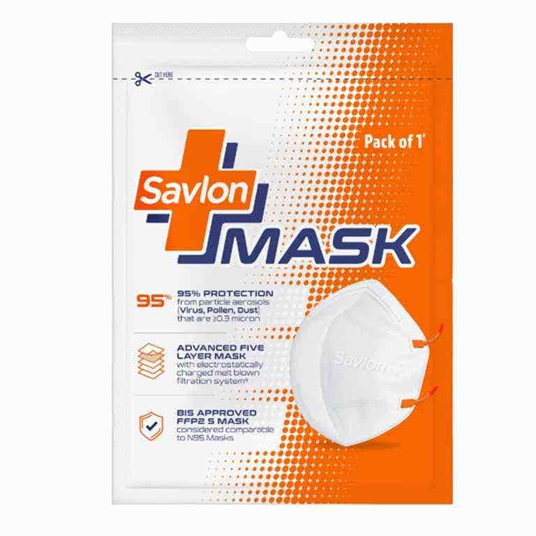 Savlon Mask Ffp2 S Ear Loop Single Pouch