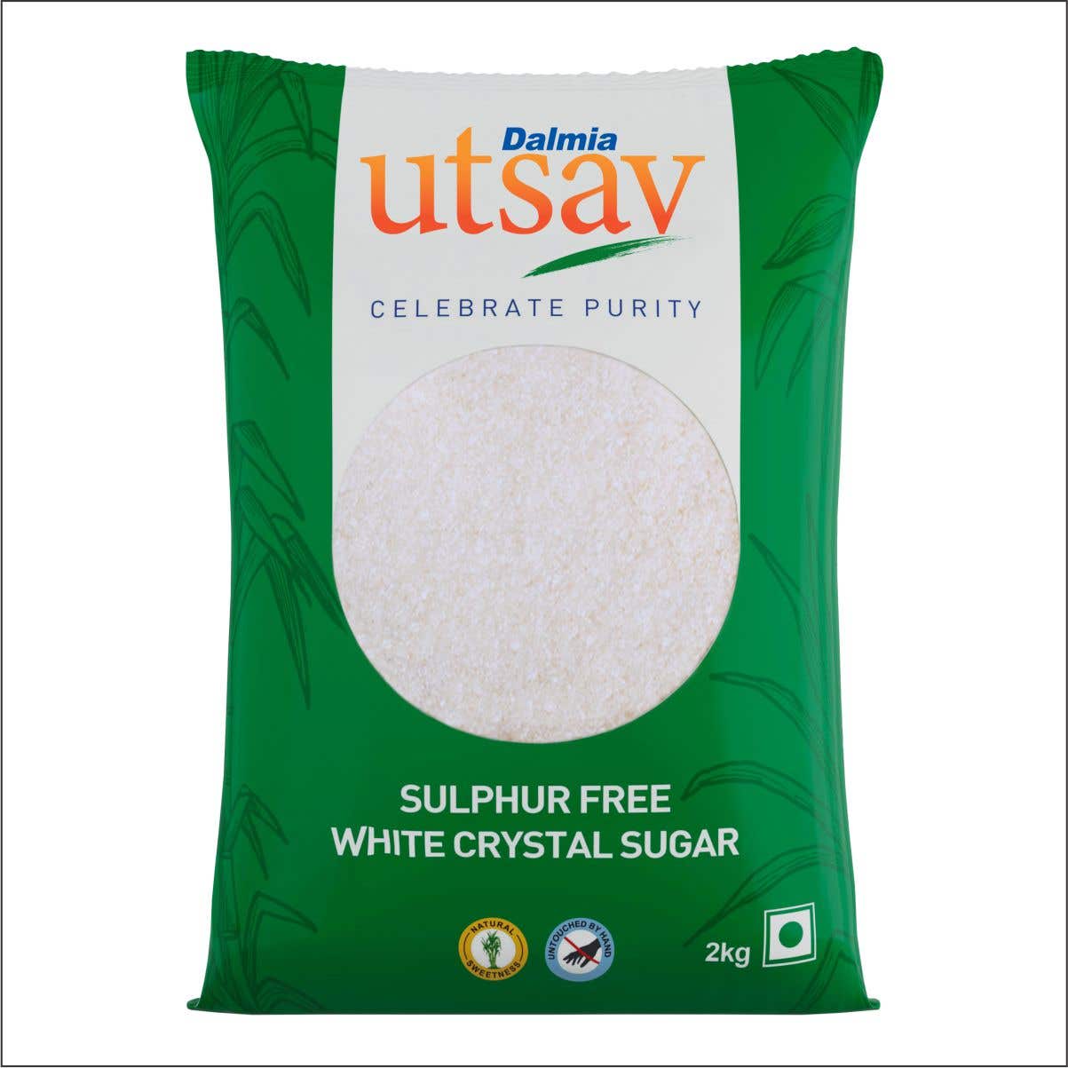 Dalmia Utsav White Crystal Sugar 2Kg