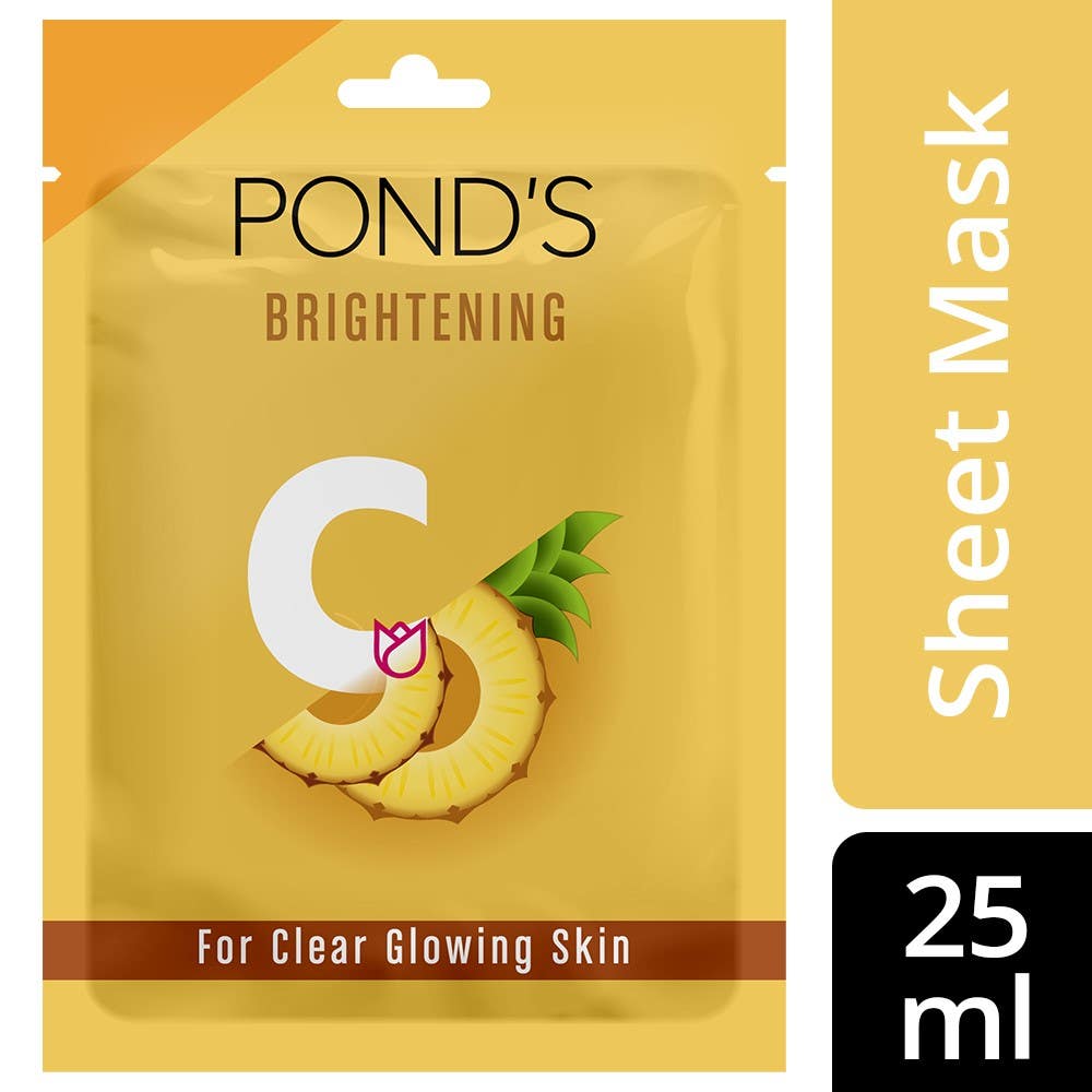 Ponds  Brightening Pineapple Sheet Mask 25ml