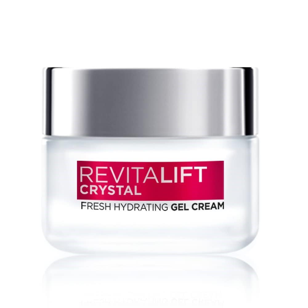 Loreal Paris Revitalift Crystal Fresh Hydrating Gel Cream, Oil-Free moisturiser, With Salicylic Acid, 50ml