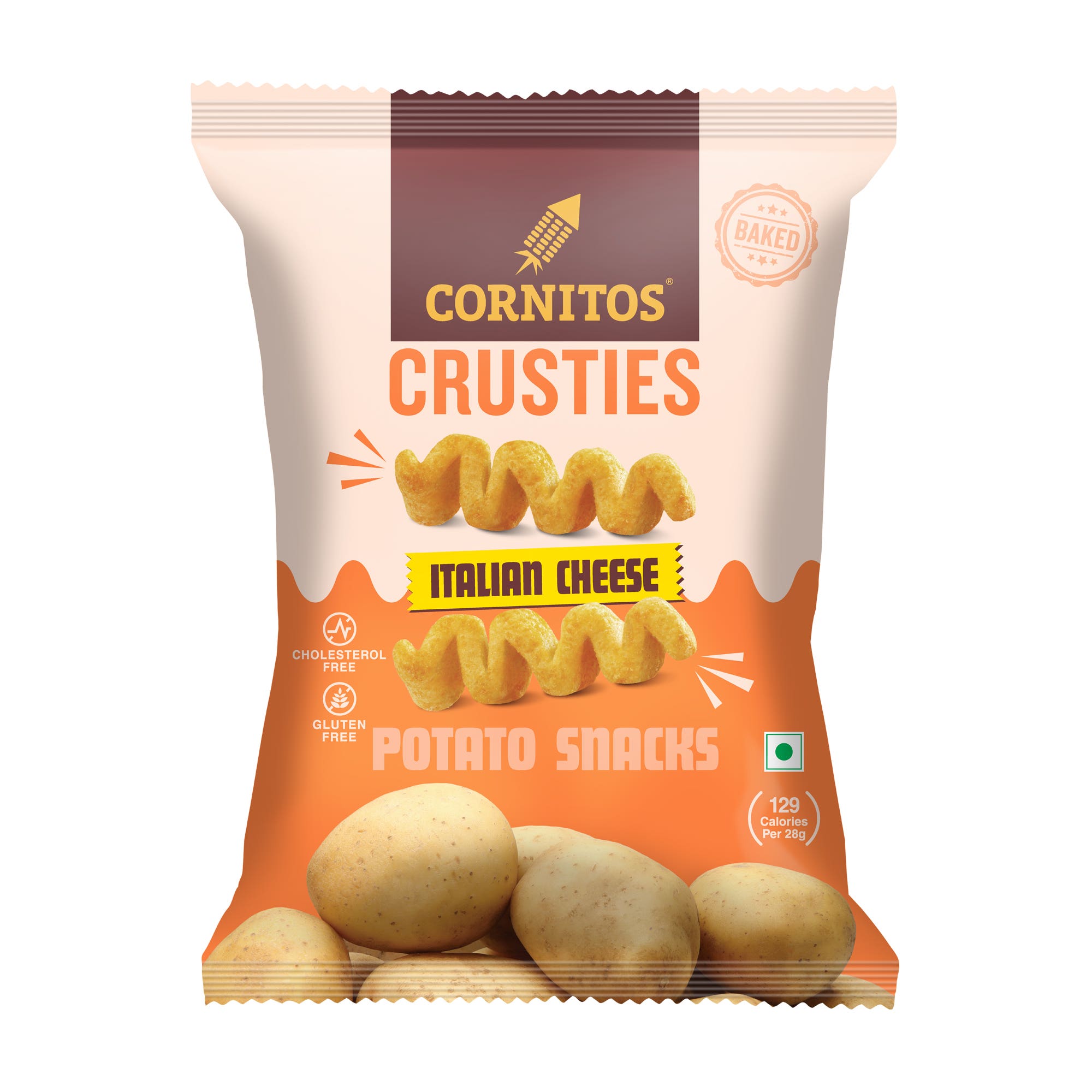 Cornitos Potato Crusties Italian Chese 50G