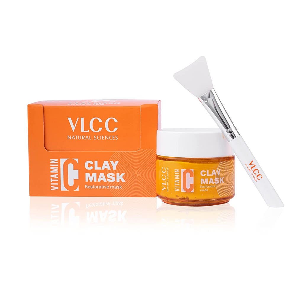 VLCC Vitamin C Clay Mask, 100gm, Orange