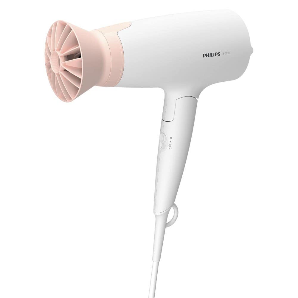 Philips Hair Dryer Bhd308/30 1600Watts Thermoprotect Airflower, 3 Heat & Speed Settings For Quick Drying, Multicolor